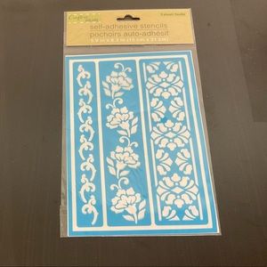 *free with purchase* Self adhesive stencil sheet